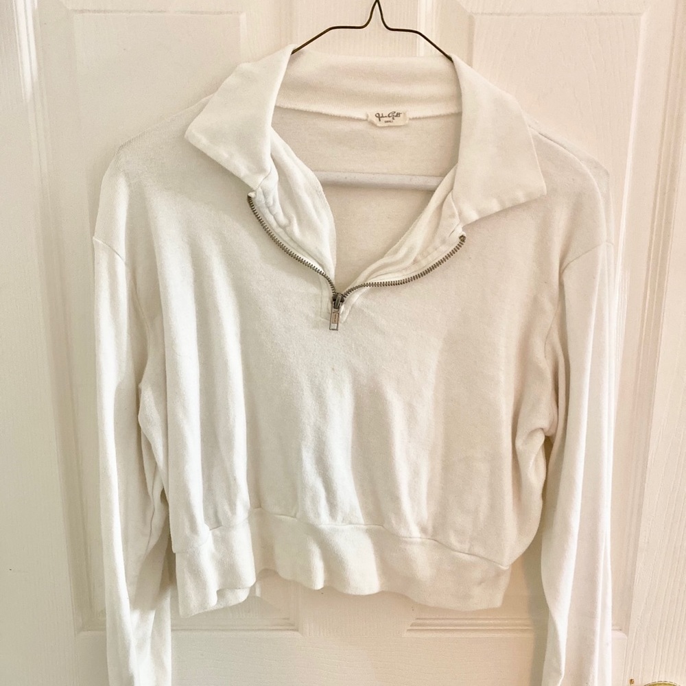 Brandy half zip top